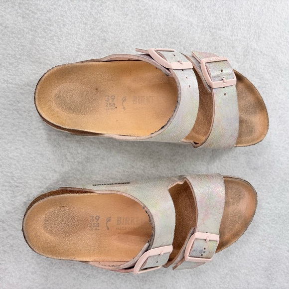 Birkenstock Arizona Women’s Vegan Microfiber Size 39 Multicolor - Picture 7 of 7